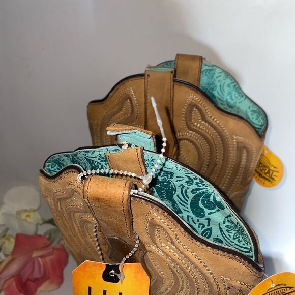 Corral Tan Western Cowboy Boots - Picture 6 of 6